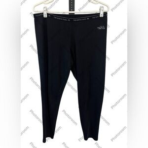 The North Face Vapor Wick Black Base Layer Pants Sz Large